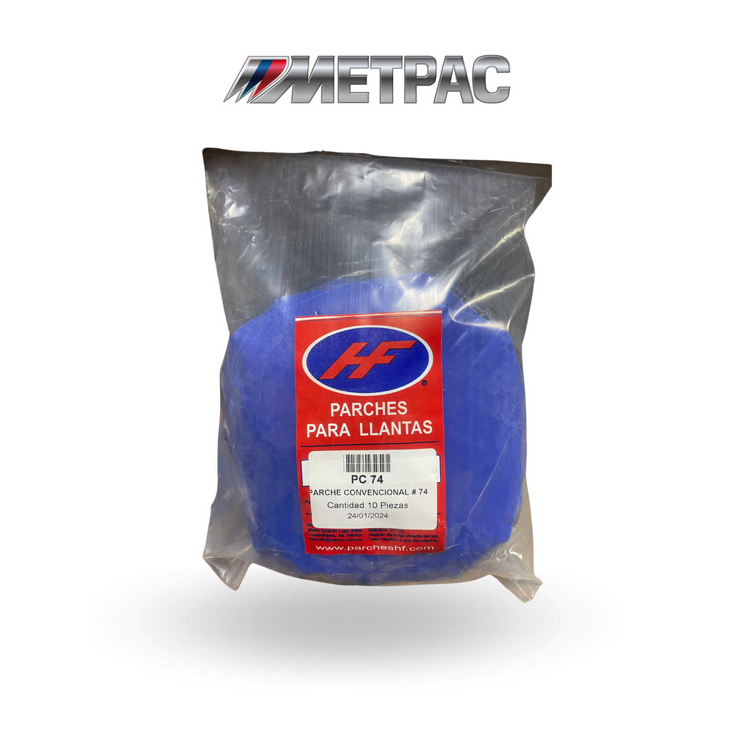 PARCHE HF 74