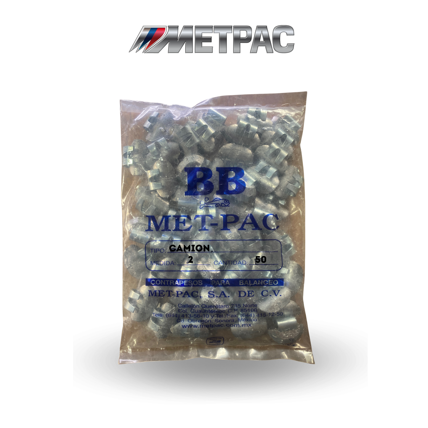 CONTRAPESO CAMION 2 OZ