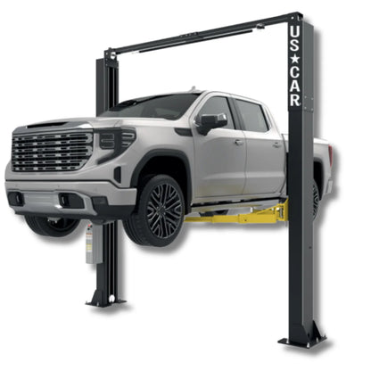 Rampa 2 postes con travesaño us-10ac gris 10,000 lbs