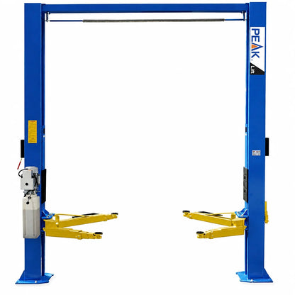 Rampa 2 postes con travesaño us-10ac gris 10,000 lbs