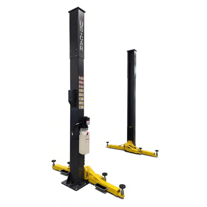 Rampa 2 postes cielo abierto 10,000 lbs color gris 220v us car (us-10)