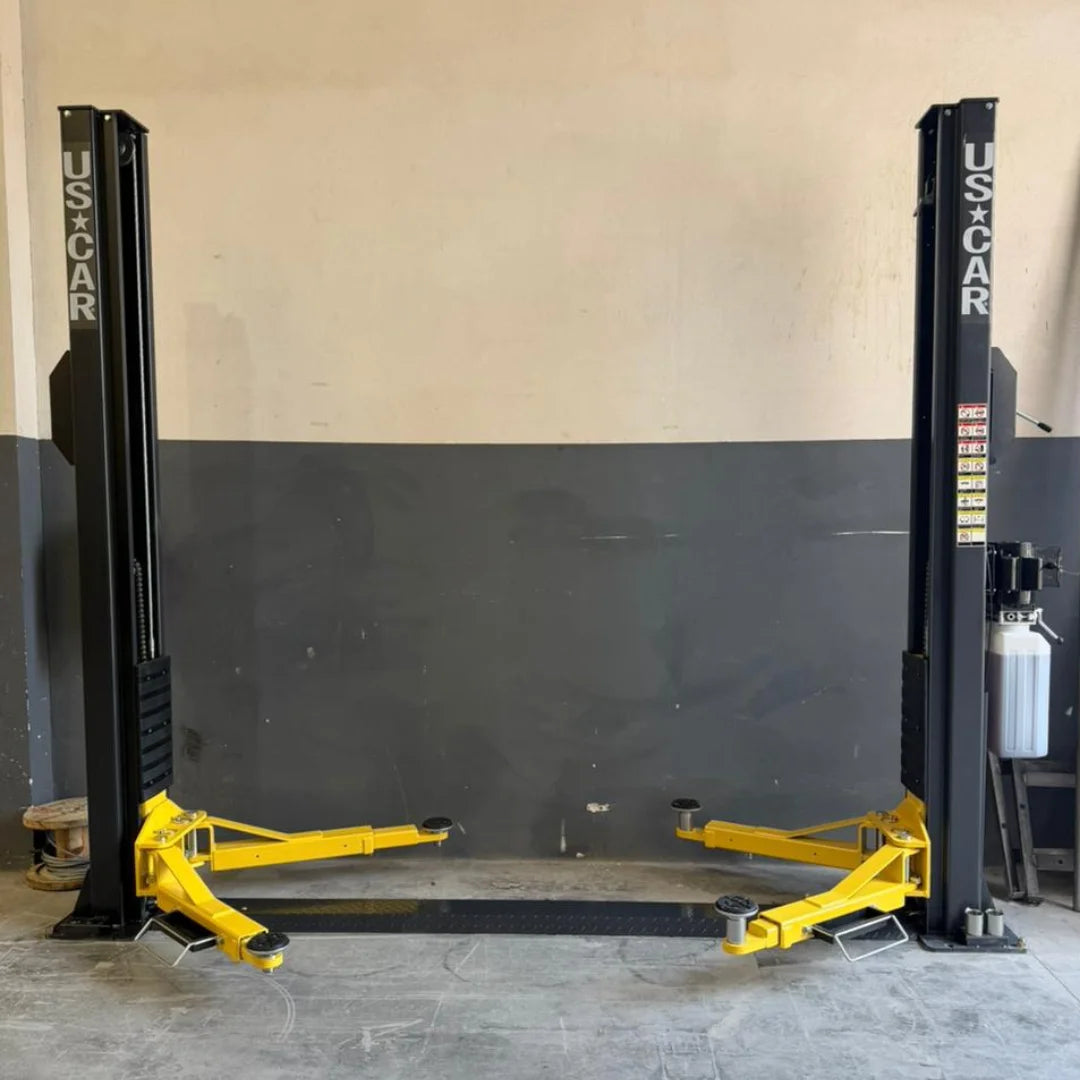 Rampa 2 postes cielo abierto 10,000 lbs color gris 220v us car (us-10)