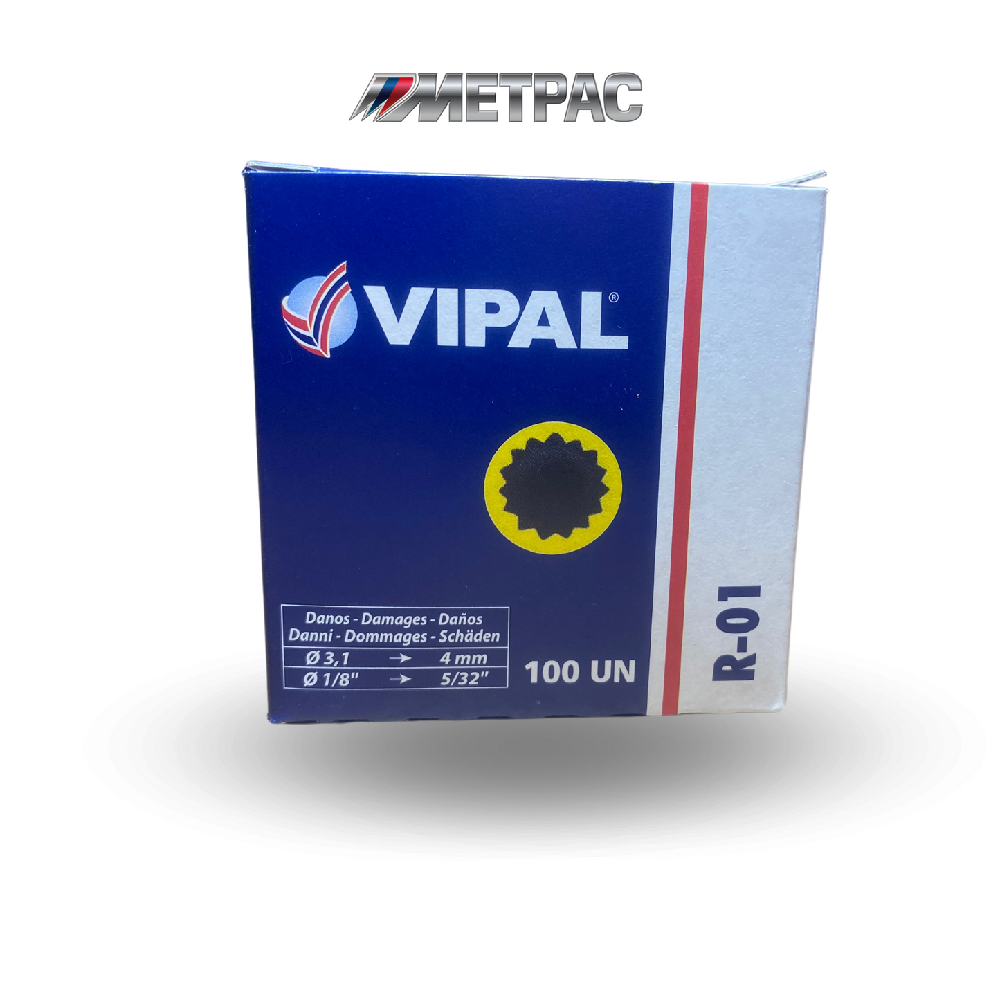 PARCHE VIPAL R-01 (CAJA C/ 120 PZAS)