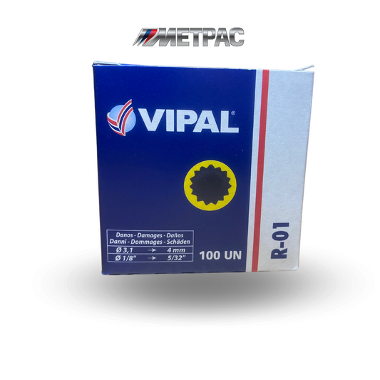 PARCHE VIPAL R-01 (CAJA C/ 120 PZAS)