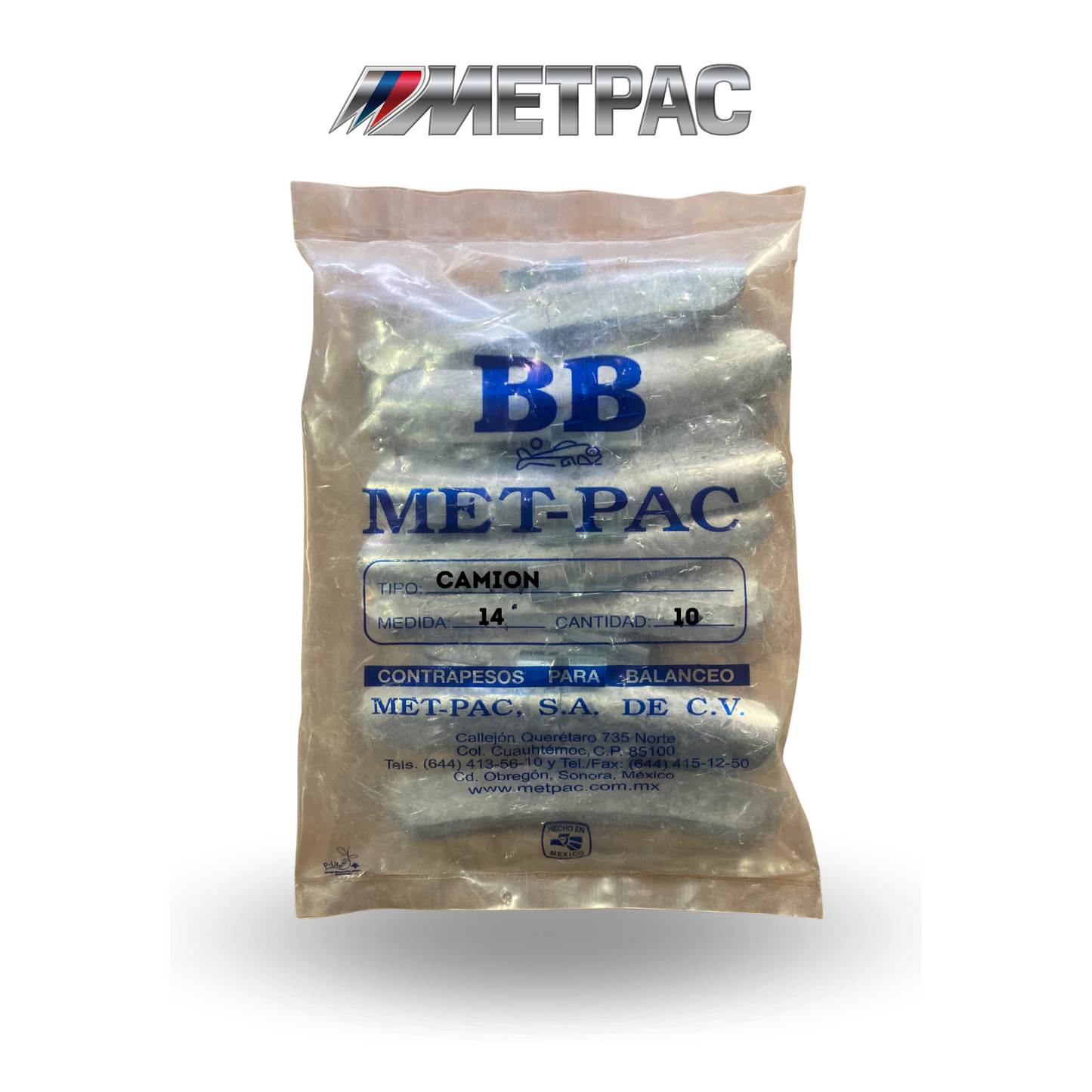 CONTRAPESO CAMION 14 OZ